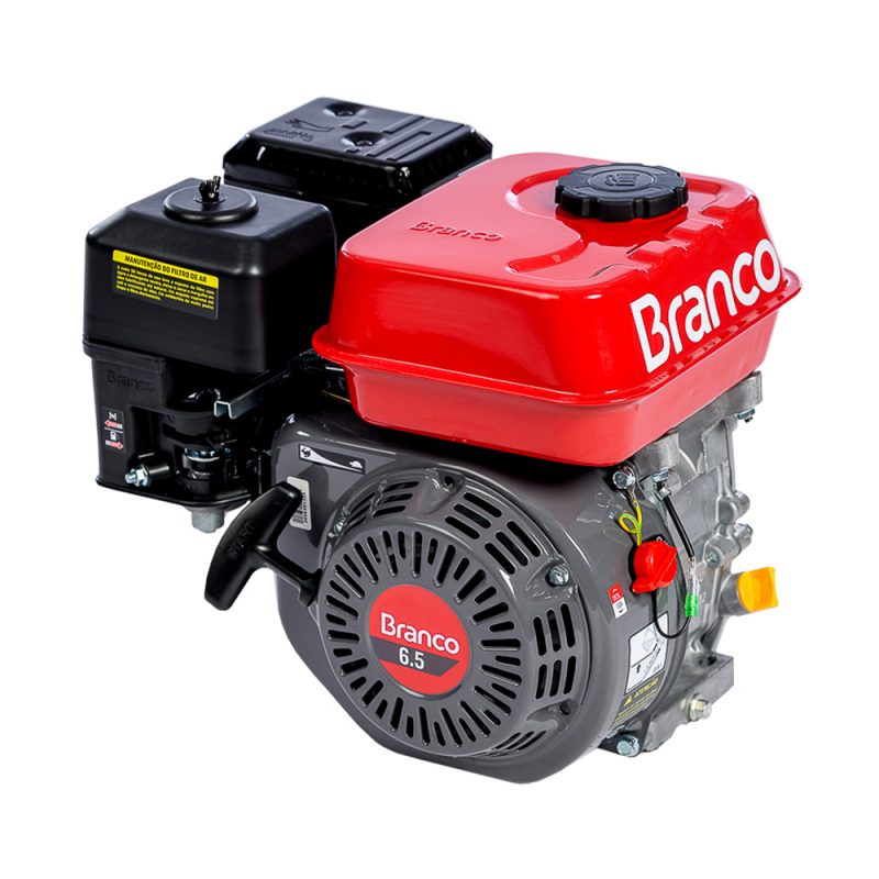 motor branco 6.5hp a gasolina
