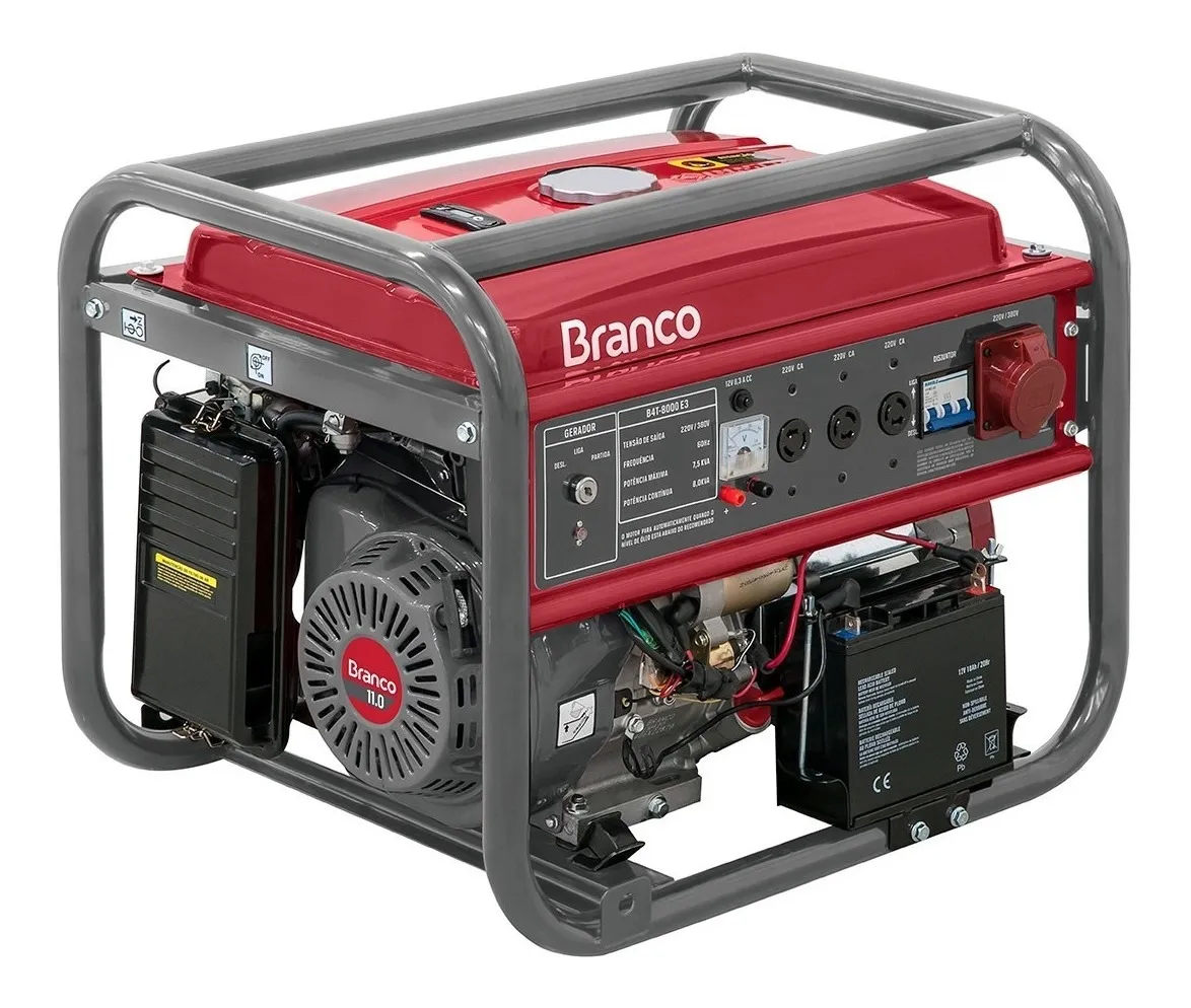 gerador branco B4T8000e